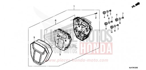 COMPTEUR CRF1000AH de 2017